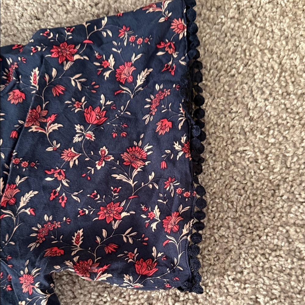 Floral Navy and Pink Maxi Dress - Picture 7 of 11